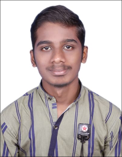 Image of Mr. Kiran S., who secured 1st rank in B.Com (Accounting & Finance) during 2025 at Seshadripuram College, the Best Commerce College in Bangalore, India.