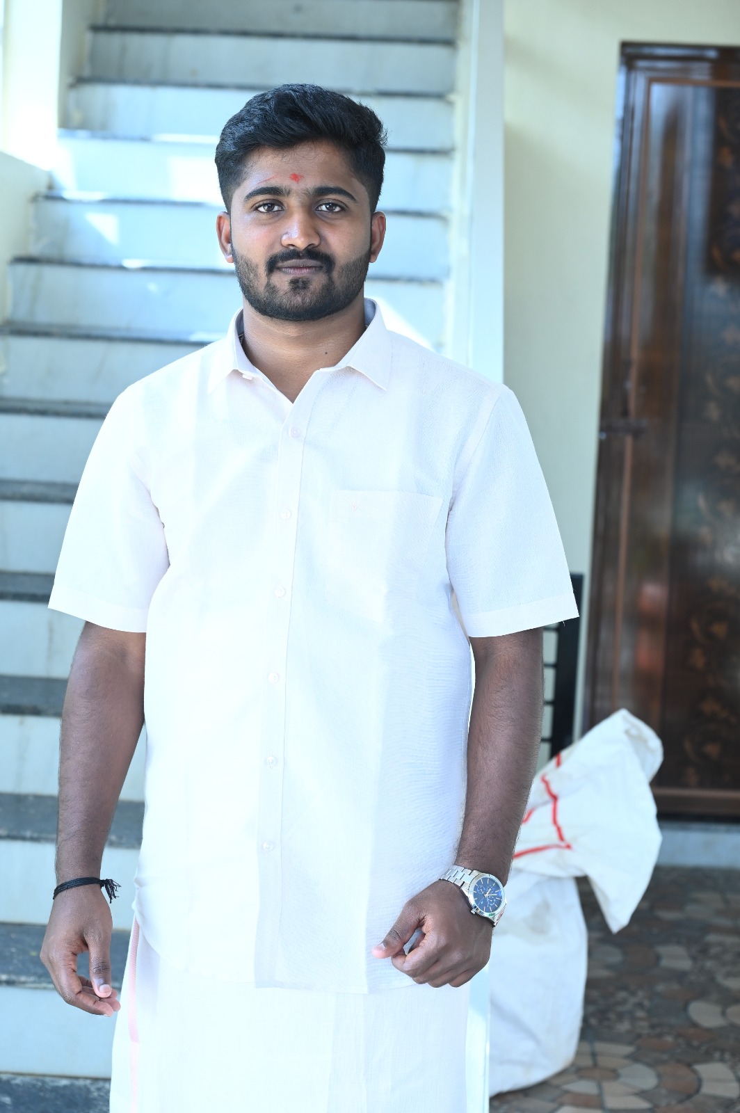 Image of Mr. Pavan Gowda G. N., who secured 7th rank in B.Com (Accounting & Finance) during 2025 at Seshadripuram College, the Best Commerce College in Bangalore, India.