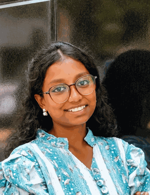 Image of Sharadha Bhaskar, an alumna of Seshadripuram College, the Best degree college in Bangalore, India.