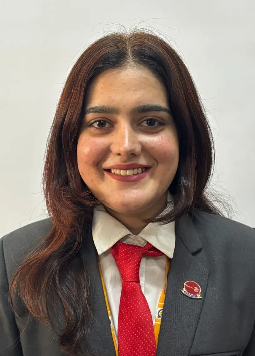 Ms. D.G. Komal, 3rd Rank in MCom FA 2025