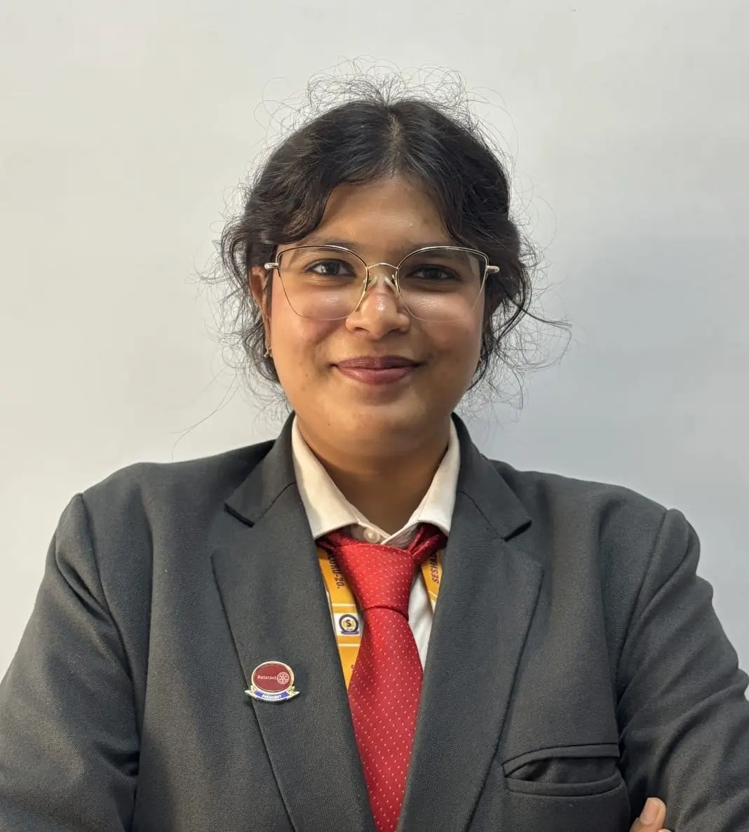 Ms. P.Nakshatra, 6th Rank in MCom FA 2025