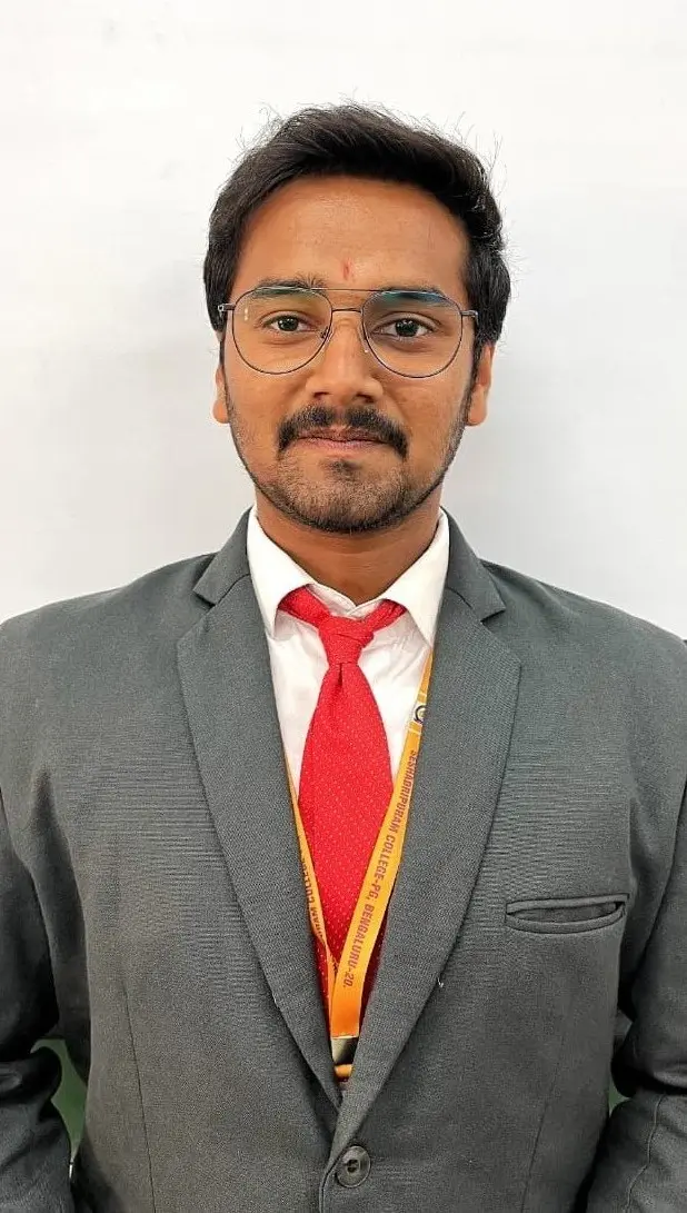 Mr. Rohith S., 5th Rank in MCom FA 2025