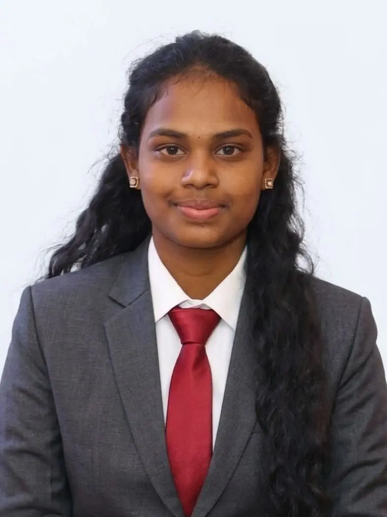 Ms. Sindu Byravi, 1st Rank in MCom FA 2025